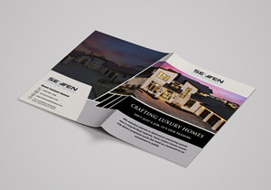 Design de Flyer par Design Motion pour Seven Custom Homes | Design : #31184769