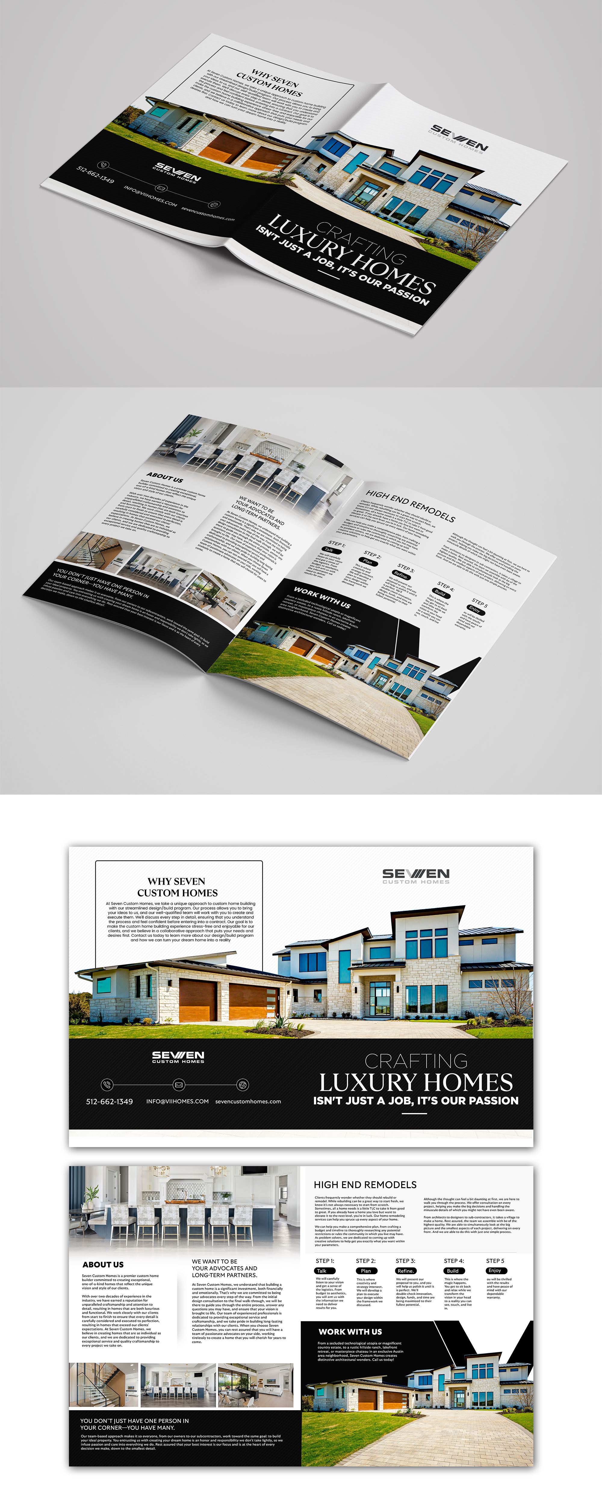 Flyer Design by Design Motion for Seven Custom Homes | Design #31190567