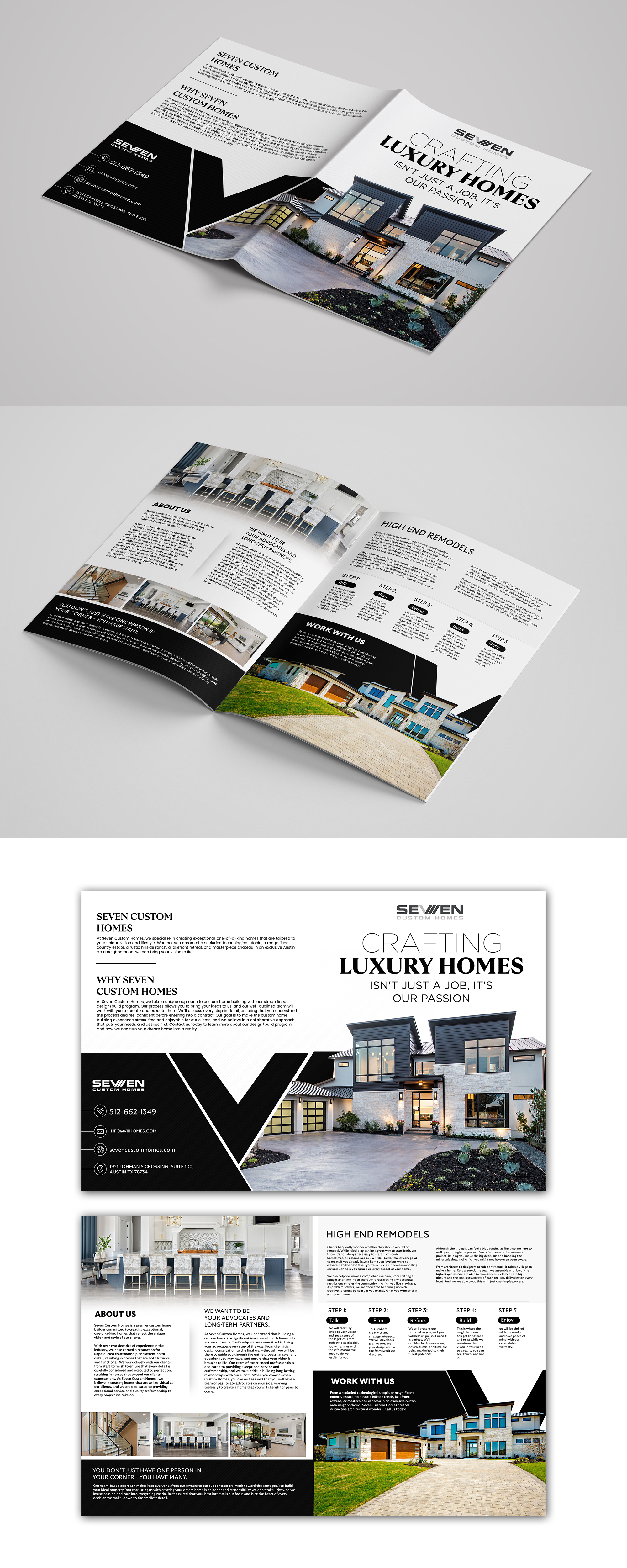 Flyer Design by Design Motion for Seven Custom Homes | Design #31190571