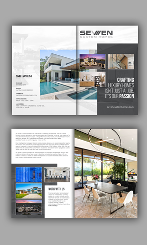 Flyer Design by Sun Creative for Seven Custom Homes | Design: #31187681