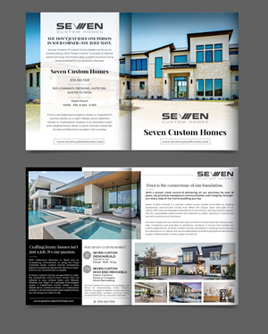Flyer Design by alex989 for Seven Custom Homes | Design: #31189750
