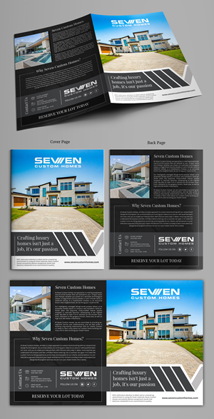 Flyer Design by SAI DESIGNS for Seven Custom Homes | Design: #31177177