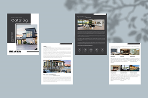 Flyer Design by Payel Paul for Seven Custom Homes | Design: #31179253