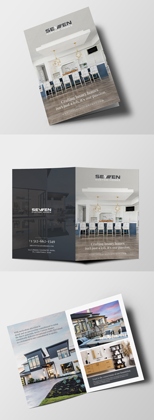 Flyer-Design von BLUE WINGS für Seven Custom Homes | Design #31166646