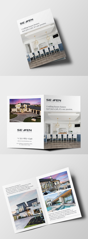 Flyer Design by BLUE WINGS for Seven Custom Homes | Design: #31167069