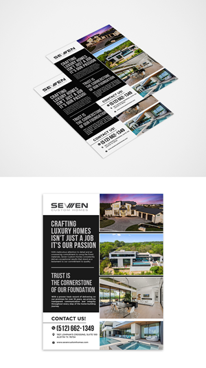 Flyer Design by souldesigner for Seven Custom Homes | Design: #31175668