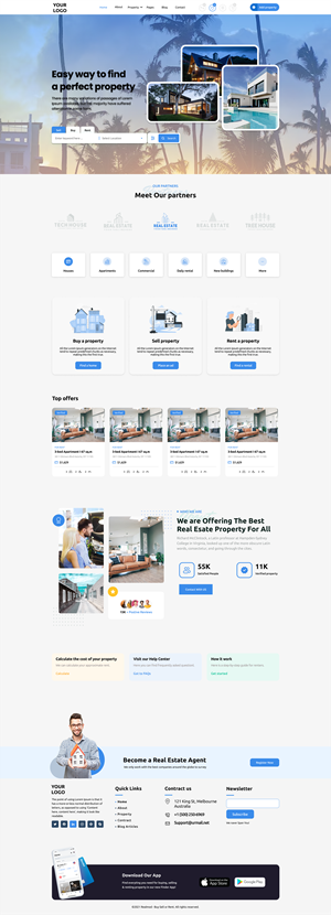 Web Design by Mohtasham H for this project | Design: #31161587