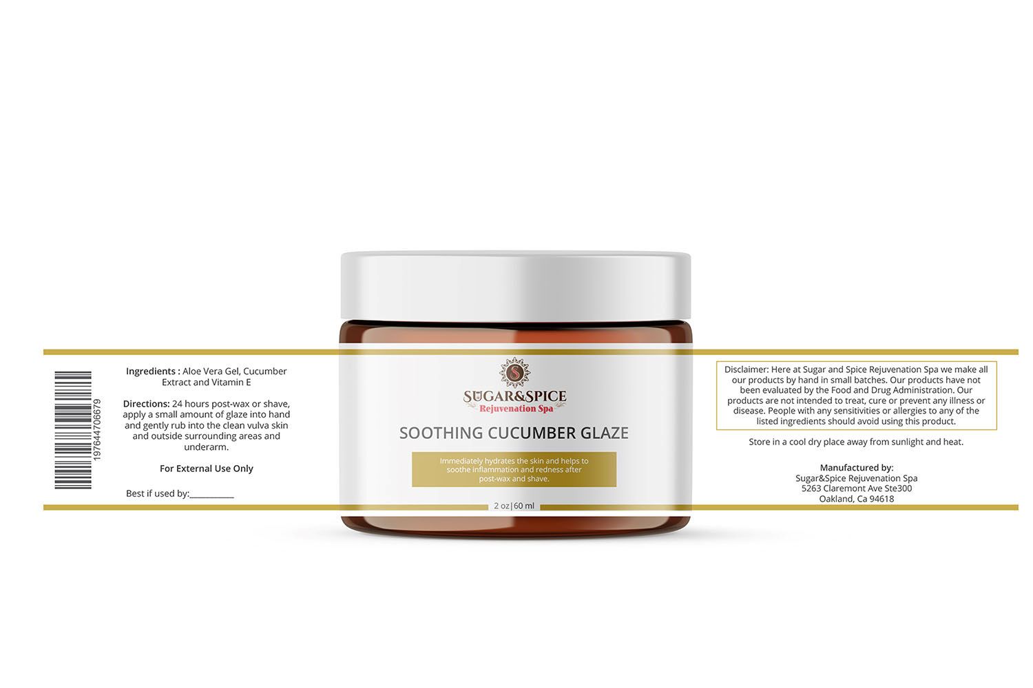 Label Design by maricreatives for Sugar and Spice Rejuvenation Spa | Design #31220367