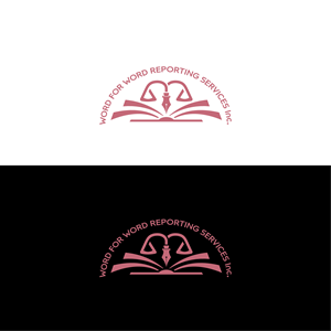 Logo Design by dzine00 for Word For Word Reporting Services Inc. | Design: #31159189