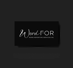Logo Design by mehedi.h for Word For Word Reporting Services Inc. | Design: #31159604