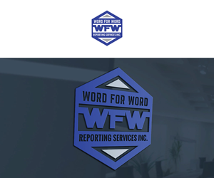 Logo Design by Srk pix!14 for Word For Word Reporting Services Inc. | Design: #31159019