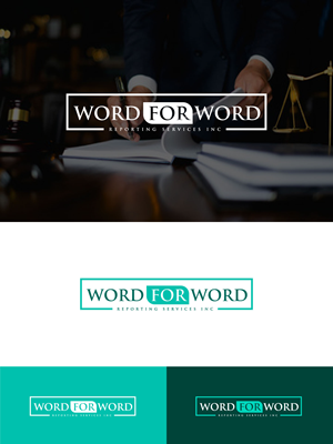 Logo Design by AyaanArt for Word For Word Reporting Services Inc. | Design: #31158677