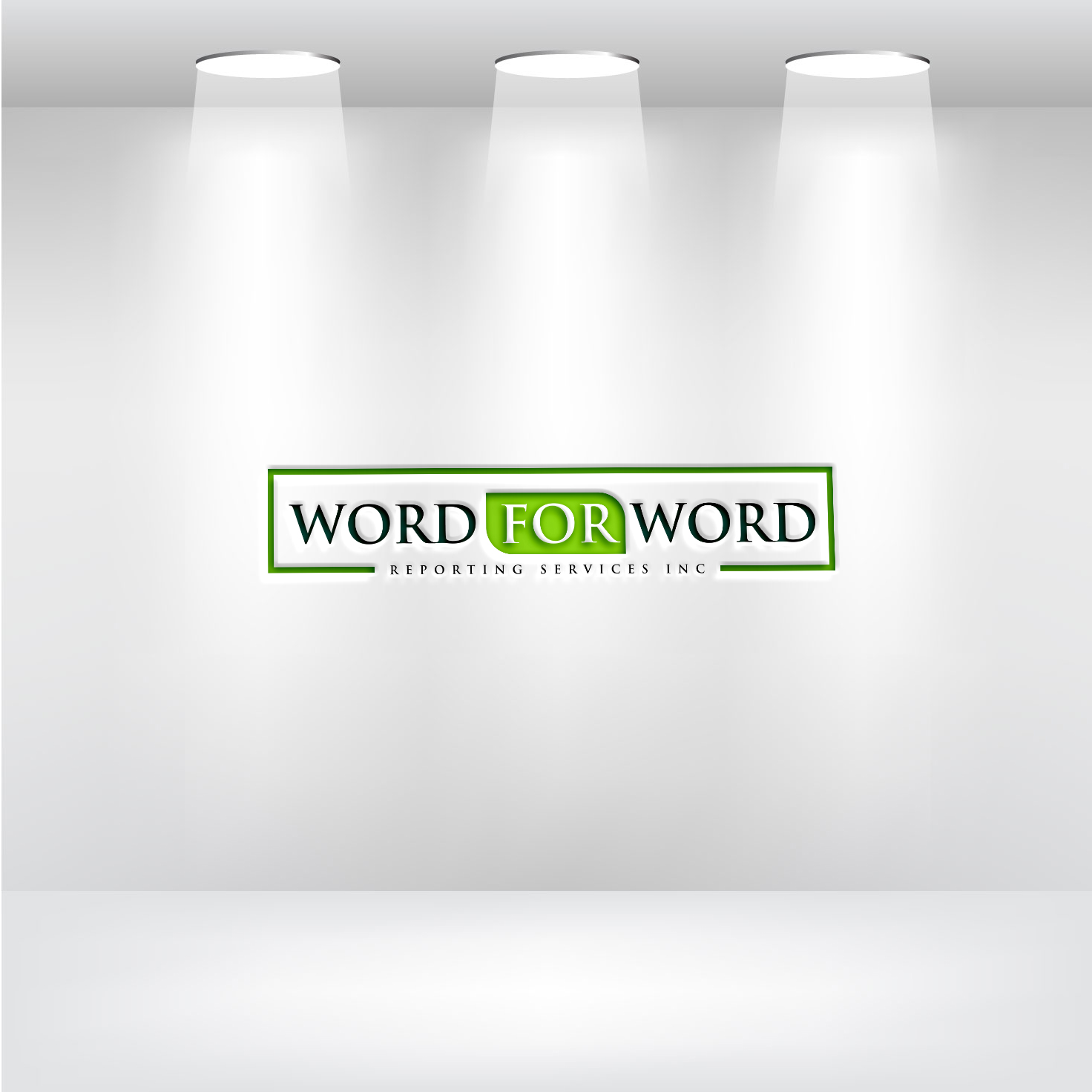 Logo Design by AyaanArt for Word For Word Reporting Services Inc. | Design #31162677