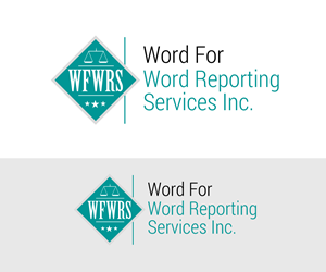 Logo Design by Paint-Tools for Word For Word Reporting Services Inc. | Design: #31161824