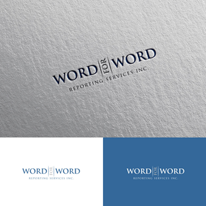 Diseño de Logo por chris Ray para Word For Word Reporting Services Inc. | Diseño: #31158542
