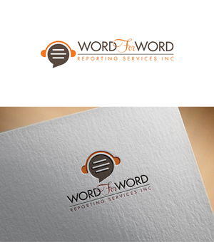Logo Design by RA-bica for Word For Word Reporting Services Inc. | Design: #31159794