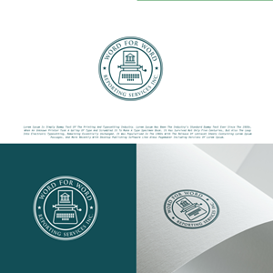 Logo Design by DesignSNW for Word For Word Reporting Services Inc. | Design: #31165615
