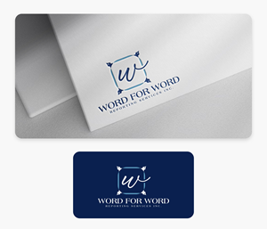 Logo Design by Interloop_Designs for Word For Word Reporting Services Inc. | Design: #31161828