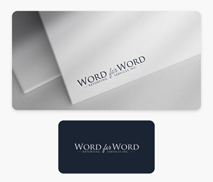 Logo Design by Interloop_Designs for Word For Word Reporting Services Inc. | Design: #31161829