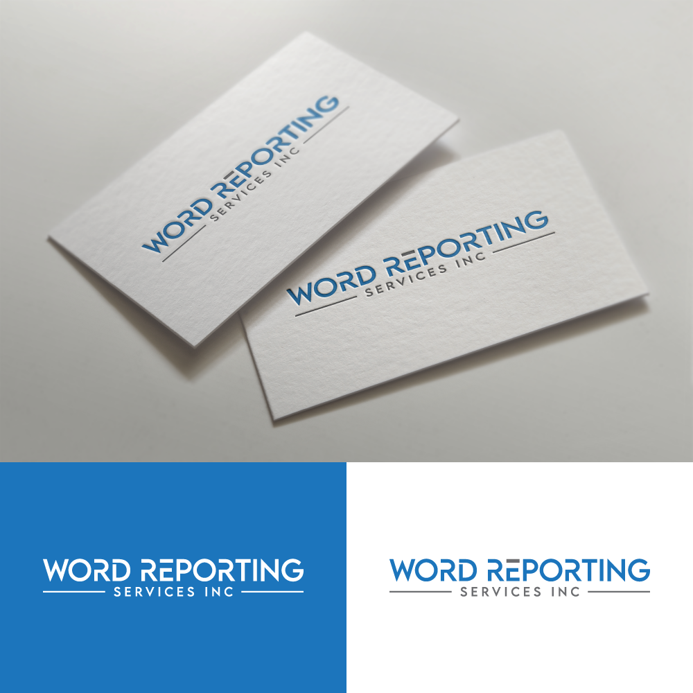 Logo Design by design wae for Word For Word Reporting Services Inc. | Design #31159408