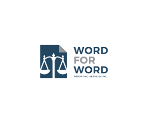 Diseño de Logo por apik. para Word For Word Reporting Services Inc. | Diseño: #31158924
