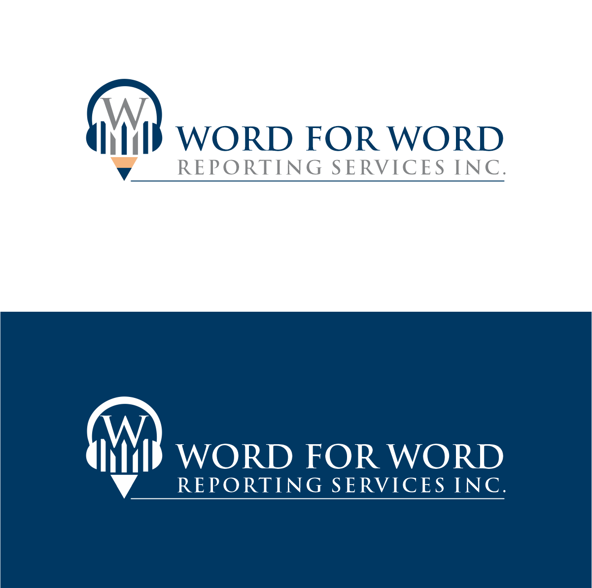 Diseño de Logo por Yash4 para Word For Word Reporting Services Inc. | Diseño #31161814