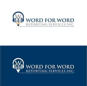 Logo Design by Yash4 for Word For Word Reporting Services Inc. | Design: #31161814