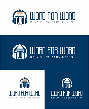Logo Design by Yash4 for Word For Word Reporting Services Inc. | Design: #31162049