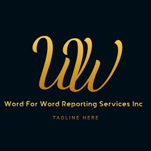 Logo Design by Sumana for Word For Word Reporting Services Inc. | Design: #31176265