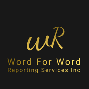 Logo Design by Sumana for Word For Word Reporting Services Inc. | Design: #31176267