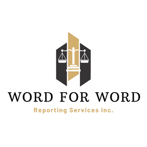 Logo Design by Sumana for Word For Word Reporting Services Inc. | Design: #31177739