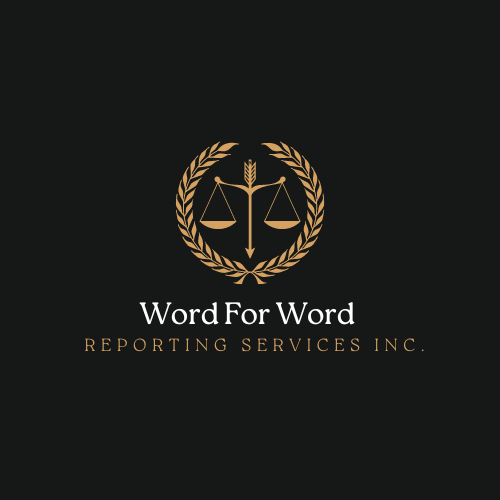 Logo Design by Sumana for Word For Word Reporting Services Inc. | Design #31177741