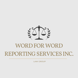 Logo Design by Sumana for Word For Word Reporting Services Inc. | Design: #31177742