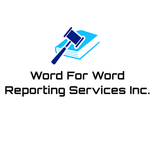 Logo Design by Sumana for Word For Word Reporting Services Inc. | Design: #31198054
