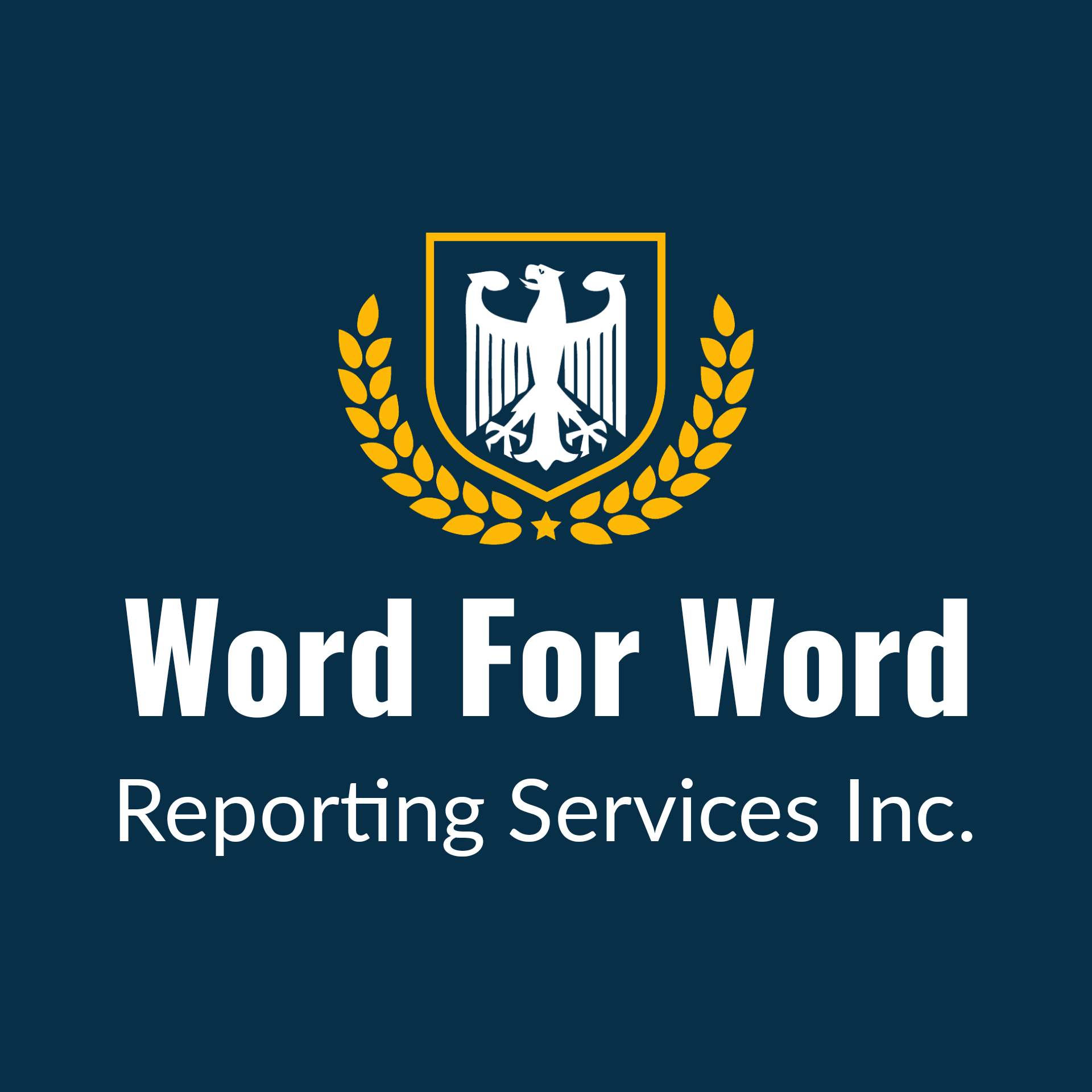 Logo Design by Sumana for Word For Word Reporting Services Inc. | Design #31198056