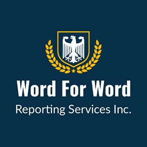 Logo Design by Sumana for Word For Word Reporting Services Inc. | Design: #31198056