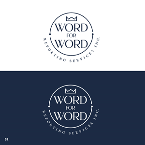 Diseño de Logo por Sujit Banerjee para Word For Word Reporting Services Inc. | Diseño: #31160235