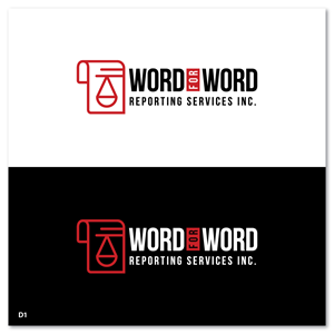 Diseño de Logo por Sujit Banerjee para Word For Word Reporting Services Inc. | Diseño: #31160237