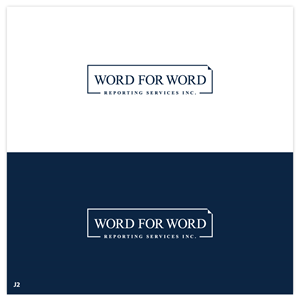 Diseño de Logo por Sujit Banerjee para Word For Word Reporting Services Inc. | Diseño: #31160239