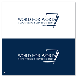 Diseño de Logo por Sujit Banerjee para Word For Word Reporting Services Inc. | Diseño: #31160240