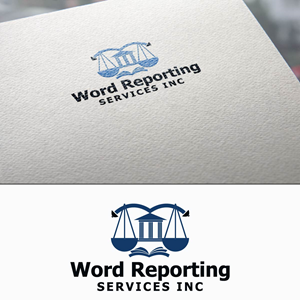 Logo Design by fly  design for Word For Word Reporting Services Inc. | Design: #31161878