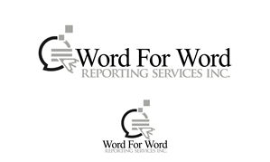 Logo Design by patriciaparadesign for Word For Word Reporting Services Inc. | Design: #31181095