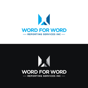 Logo Design by Ansh Design for Word For Word Reporting Services Inc. | Design: #31163436