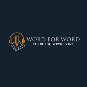 Diseño de Logo por geni para Word For Word Reporting Services Inc. | Diseño: #31159447