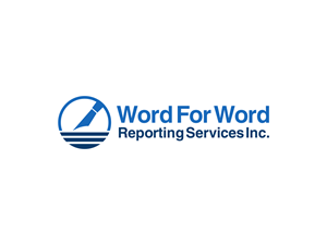 Diseño de Logo por BNdesigner para Word For Word Reporting Services Inc. | Diseño: #31158830