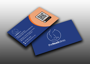 Business Card Design by sadikul islam for The Foot Clinic | Design: #31161281