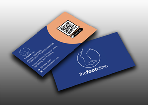 Business Card Design by sadikul islam for The Foot Clinic | Design: #31161318