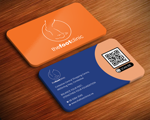 Business Card Design by Expert Bappy for The Foot Clinic | Design: #31159587