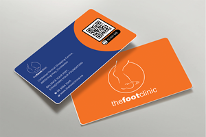 Business Card Design by Expert Bappy for The Foot Clinic | Design: #31159608