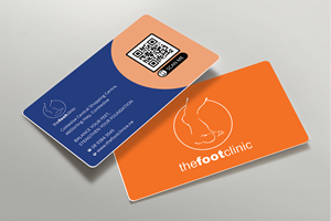 Business Card Design by Expert Bappy for The Foot Clinic | Design: #31159643